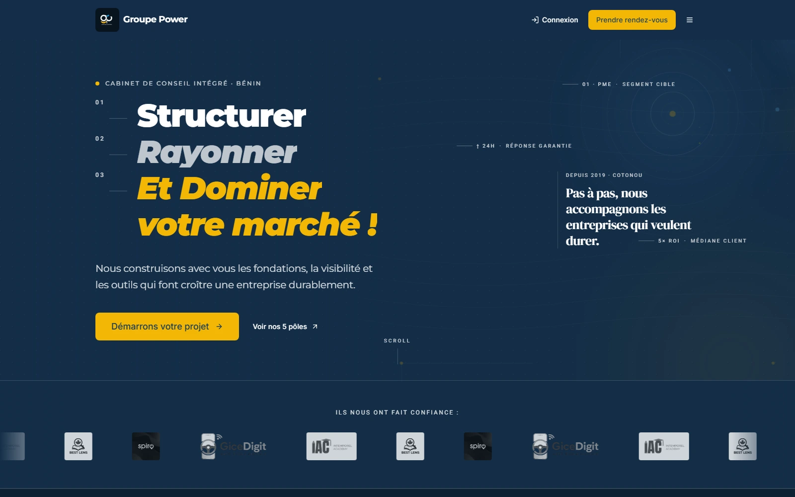 Groupe Power - Cabinet de Conseil en Stratégie & Finance